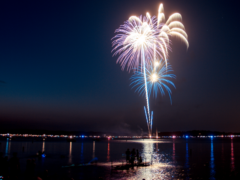 Photos Lucas Oil Stunt Show and Excelsior Fireworks Over Lake