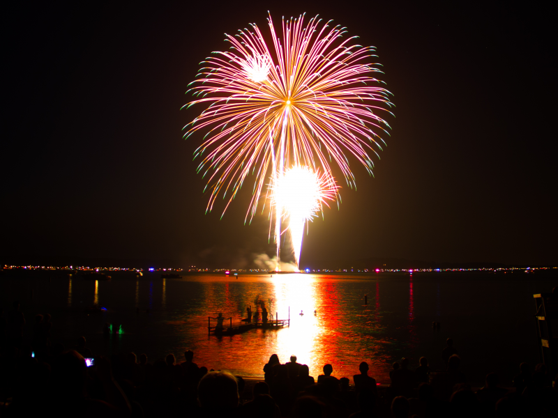 Photos Lucas Oil Stunt Show and Excelsior Fireworks Over Lake