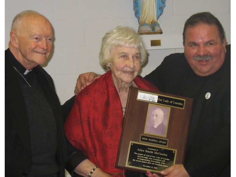 Our Lady of Lourdes Celebrates Its Founding By Honoring Those Who Give