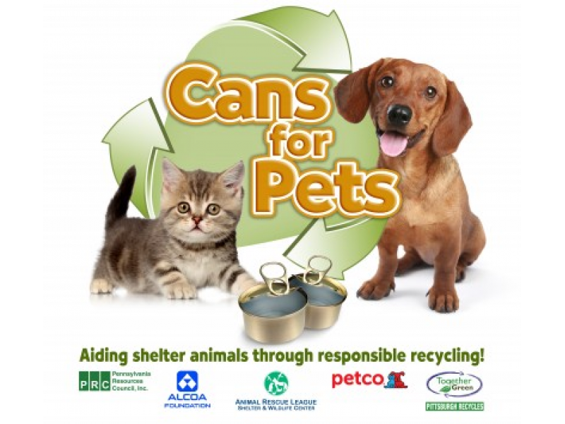 Recycle Aluminum Pet Food Cans to Benefit Animal Rescue League