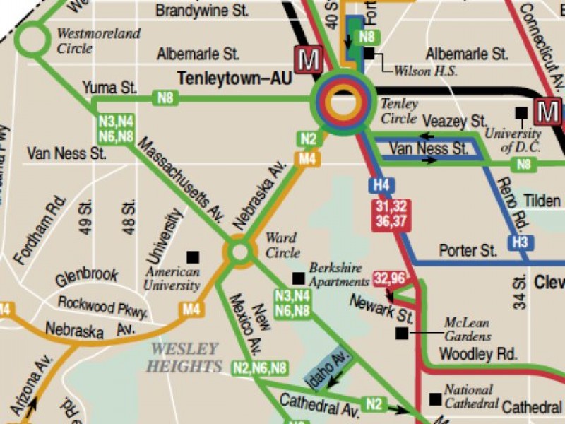 Metro Officials Reverse Decision on N2 Bus Route | Georgetown, DC Patch