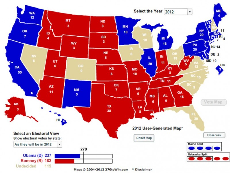 Brookhaven-Based 270 to Win Predicts the Election | Brookhaven, GA Patch