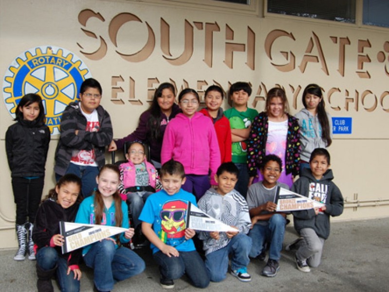 PICTURE Southgate Elementary Raises More Than 3,700 For Pennies For