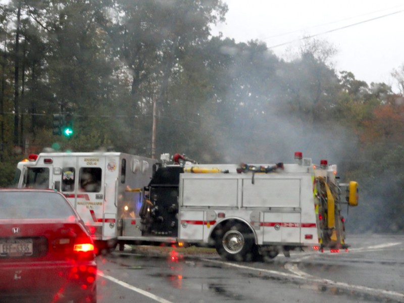 Car Crash Closes Two Lanes on Route 347/Veterans Highway Hauppauge