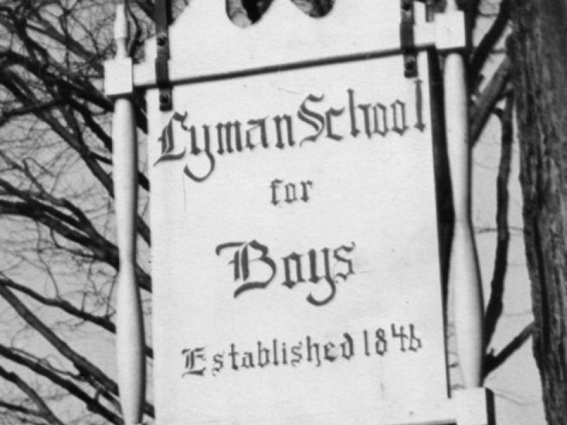 A Look at Lyman School for Boys from the Turnpike 18851972