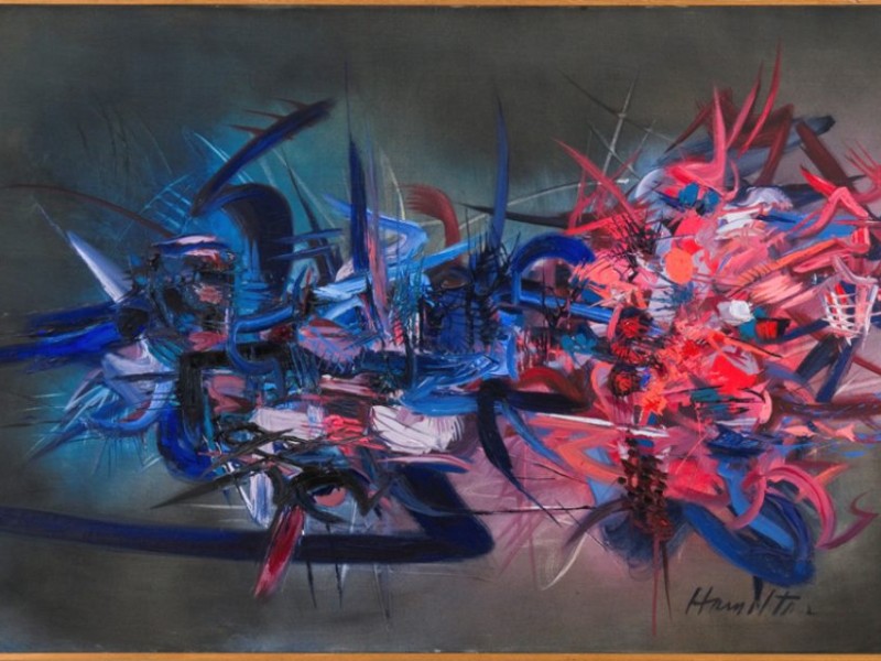 Unbounded Energy and Color: Paintings by Elaine Hamilton | Towson, MD Patch