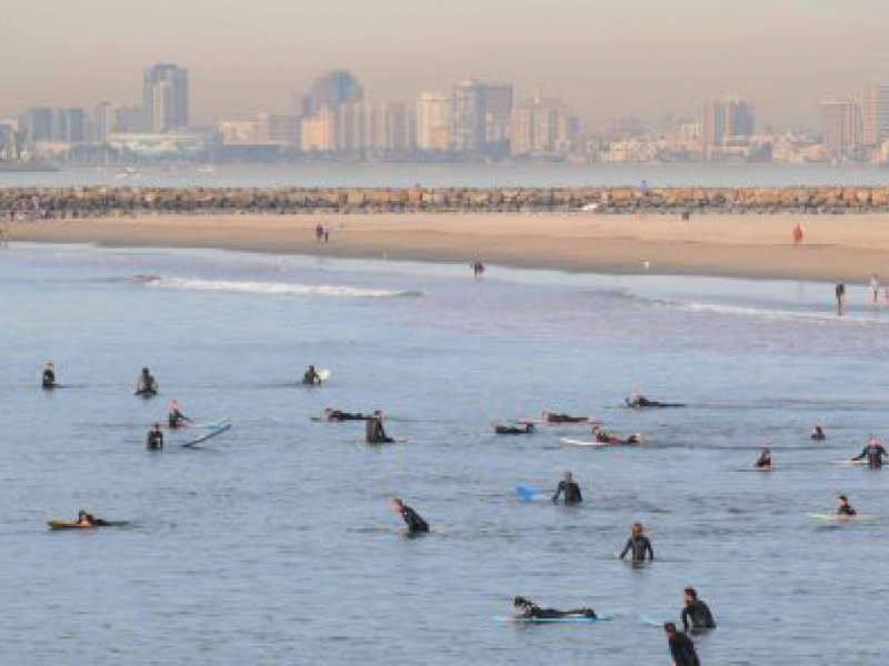 Weekend Seal Beach Surf, Weather and Beach Report Card Los Alamitos