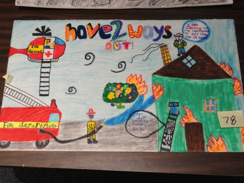 Photos: Santee Third-Graders Spread Fire Safety Through Art | Santee ...