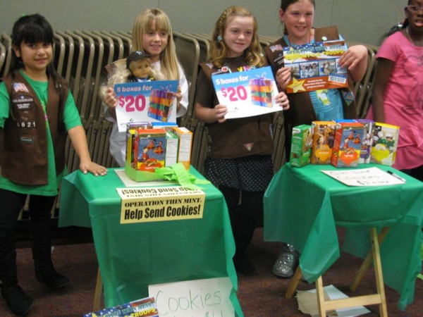 santee girl scouts hold cookie kick off at rio seco santee girl scouts hold cookie kick off at rio seco