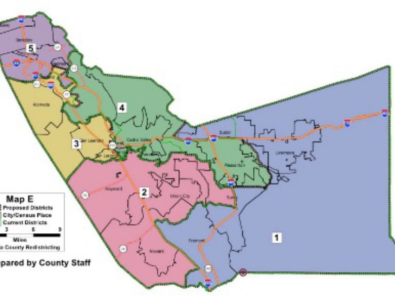 After Debate, Supervisors Ready For Redistricting Vote | Castro Valley ...