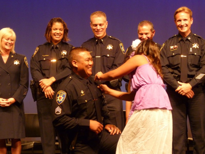 Roseville PD 8 New Police Officers, Celebrates 3 Promotions