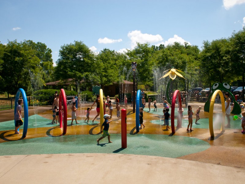 Kids Enjoy Day at Plymouth Sprayscape Plymouth, MI Patch