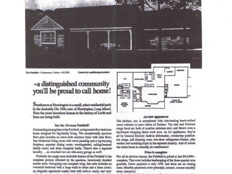 Part 1: Huntington's Very Own Levitt Houses: Strathmore at Huntington