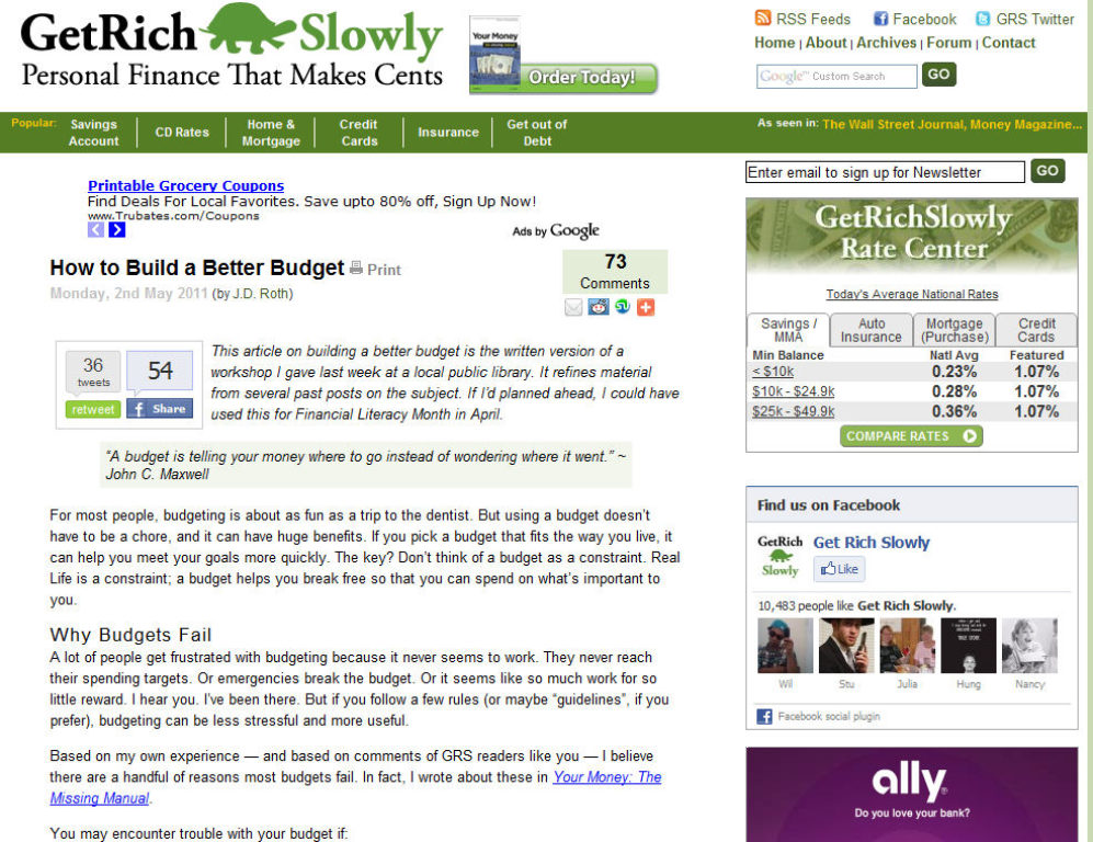 j d roth teaches us how to build a simple household budget simple household budget