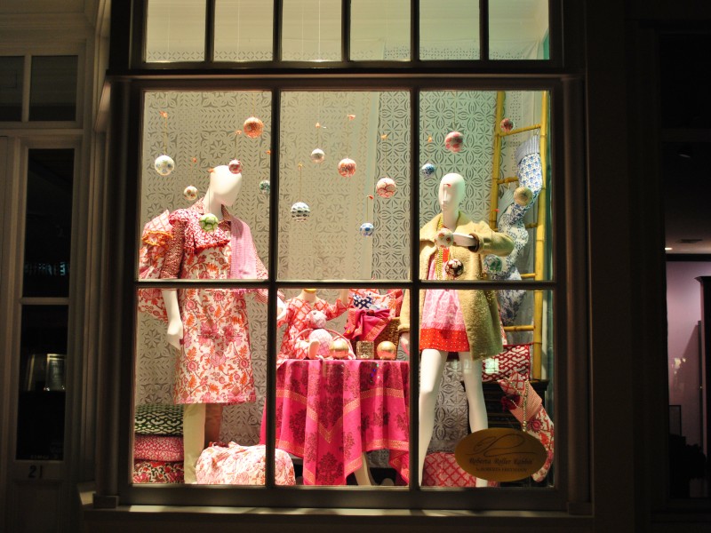 East Hampton Village Storefronts Lit Up at Christmas Time East Hampton, NY Patch