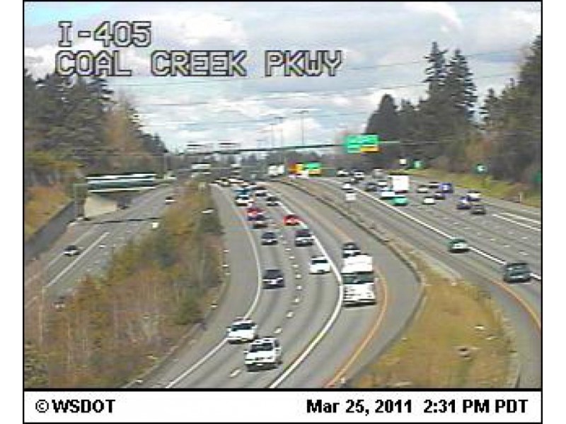 Freeway Traffic Cameras near Bellevue and Renton Offline This Weekend