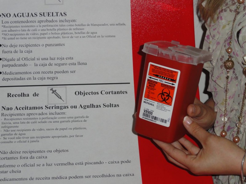 Residents Can Safely Dispose of Drugs, Needles at Police Station ... Residents Can Safely Dispose of Drugs, Needles at Police Station ...
