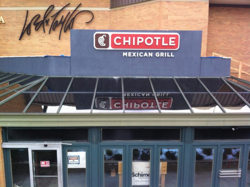 Chipotle Mexican Grill Taking Shape at Danbury Fair Mall Danbury, CT