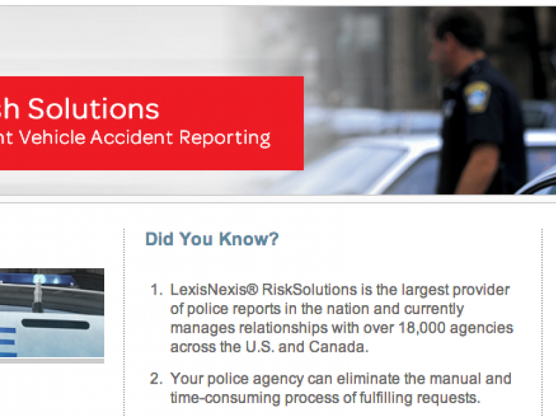 Hackettstown Vehicle Accident Reports Now Online with Lexis Nexis E