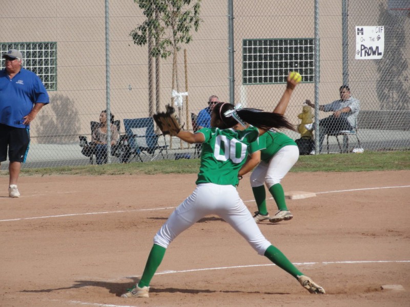 Monrovia Softball Pitcher Throws No-Hitter in Championship Game