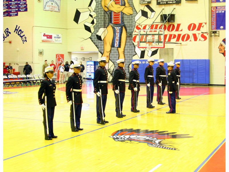 GarField High School USMC JROTC Named Naval Honor School Woodbridge