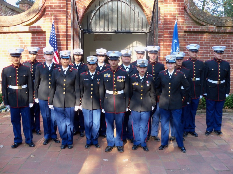 GarField High School USMC JROTC Named Naval Honor School Woodbridge