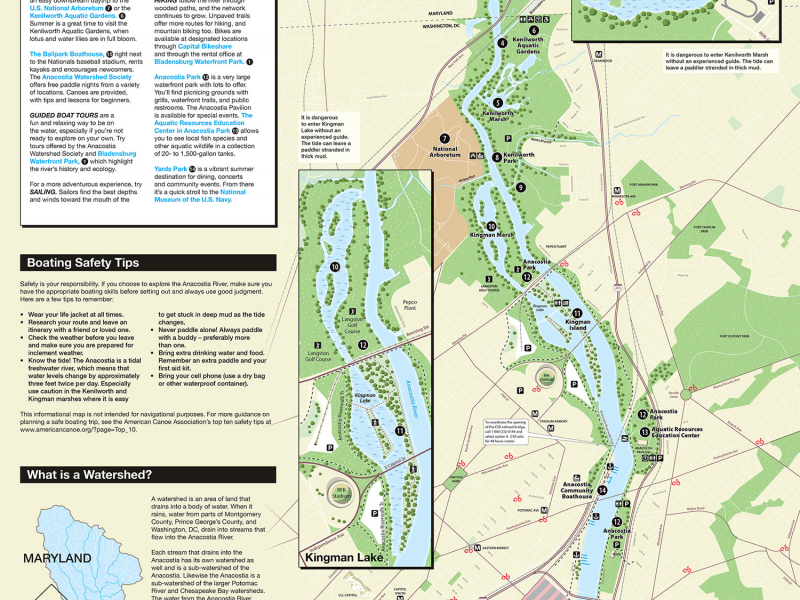 Anacostia Riverwalk Trail Map