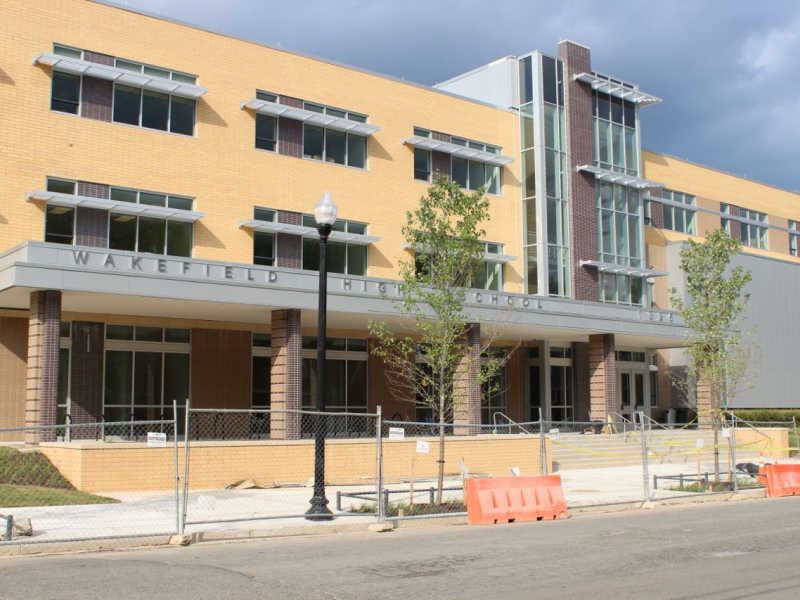 New Wakefield High School Nearly Ready for First Day Arlington, VA Patch