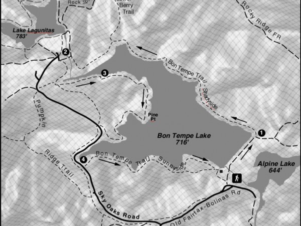 Hike the Bon Tempe Lake trail San Anselmo, CA Patch