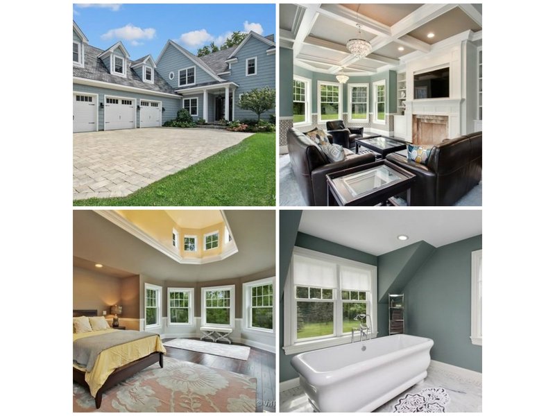 Libertyville Home With Wooded Lot Has Luxurious Master Suite, Stunning