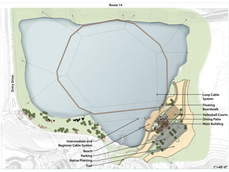 New Additions This Year at Three Oaks Recreation; Cable Wakeboard Park