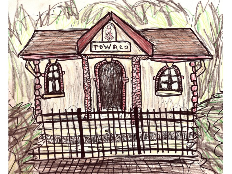 Drawing: Towaco Train Station | Montville, NJ Patch