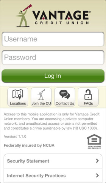 Vantage Credit Union Login >> Vantage Credit Union Launches Iphone Mobile App Sunset Vantage Credit Union Login >> Vantage Credit Union Launches Iphone Mobile App Sunset