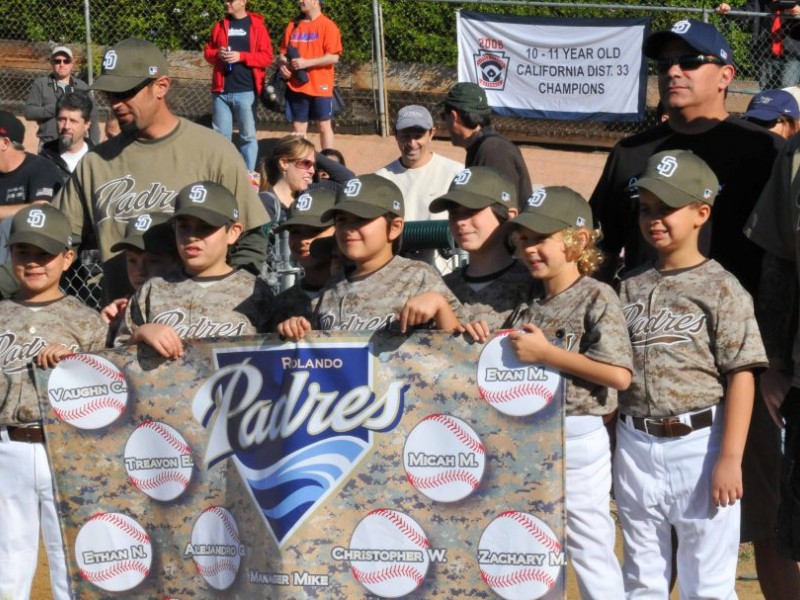 Padres Embrace Rolando Little League with Uniform Donations | La Mesa ...