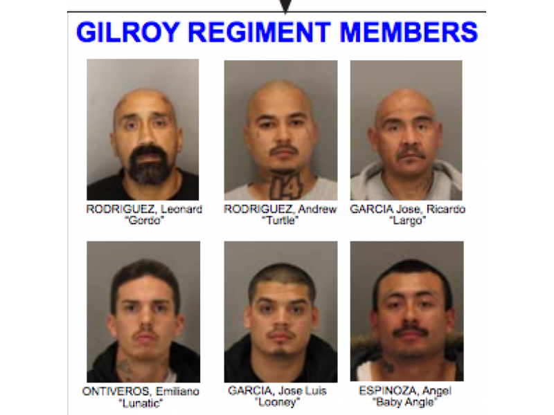48 Gangsters Arrested Names Released Milpitas CA Patch