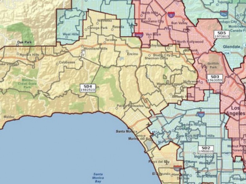 New Draft Redistricting Map Leaves Encino In Cd5 