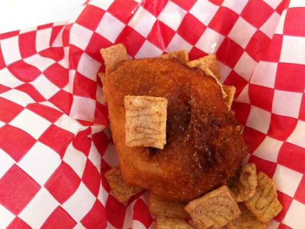 San Diego County Fair: Deep-Fried Cereal for Breakfast?