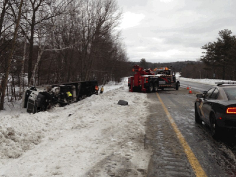 Pembroke Trucker Injured in Crash on I89 Concord, NH Patch