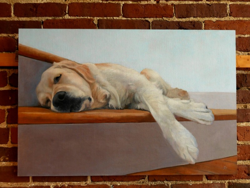 Dog (Art) Show Open House set June 13 at The Works Bakery Cafe in