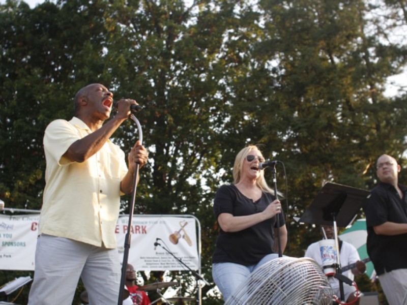 Ralph Butler Band Entertains Large Faust Park Crowd Chesterfield, MO