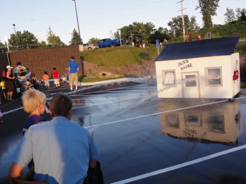 Record Crowd Turns Out For Ice Cream and Fire Trucks in