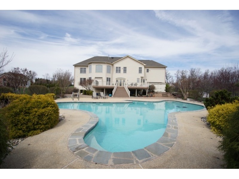 Unique Pool Tucked Behind Willow Chase 'WOW' House Bel Air, MD Patch