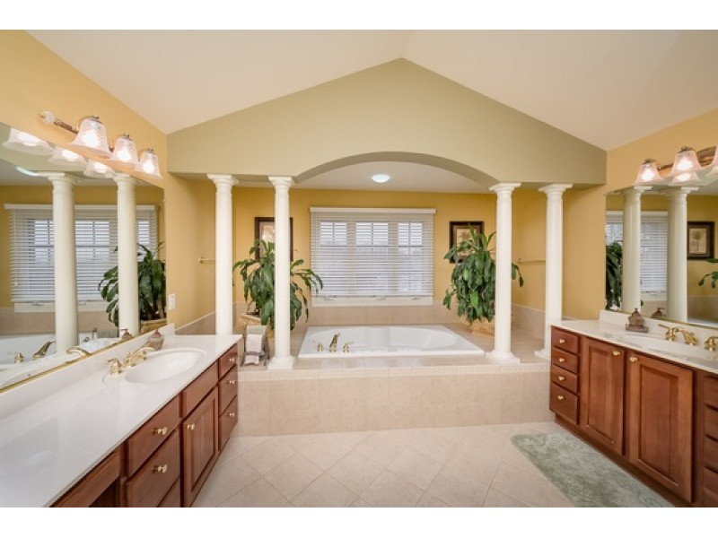 Unique Pool Tucked Behind Willow Chase 'WOW' House Bel Air, MD Patch