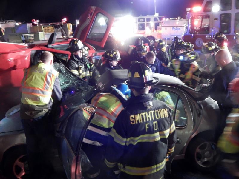 Stony Brook Fire Chief Hurt in Hauppauge Crash Port Jefferson, NY Patch
