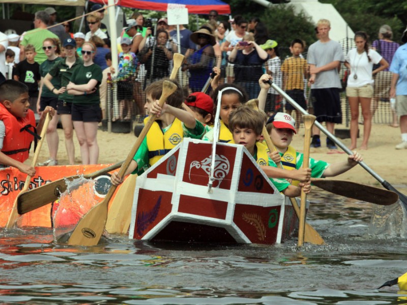 Photos: The 2013 Cardboard Boat Regatta at Lake Accotink 