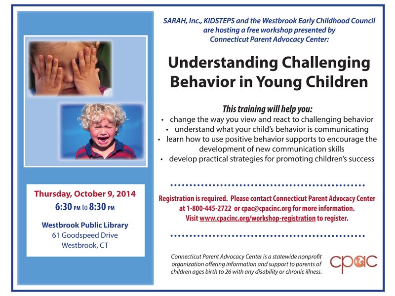 Understanding Challenging Behavior In Young Children | The Lymes, CT Patch