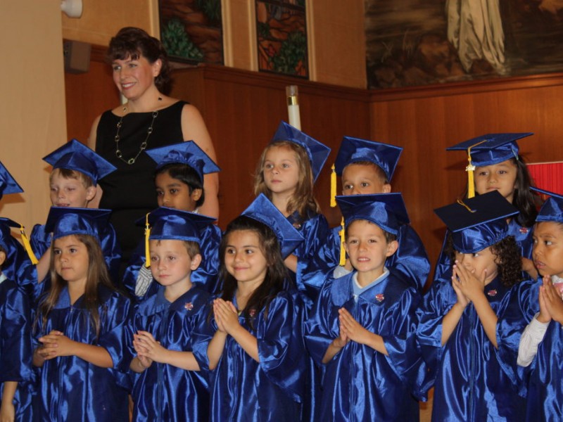 Corpus Christi School Community Celebrates Kindergarten Graduation