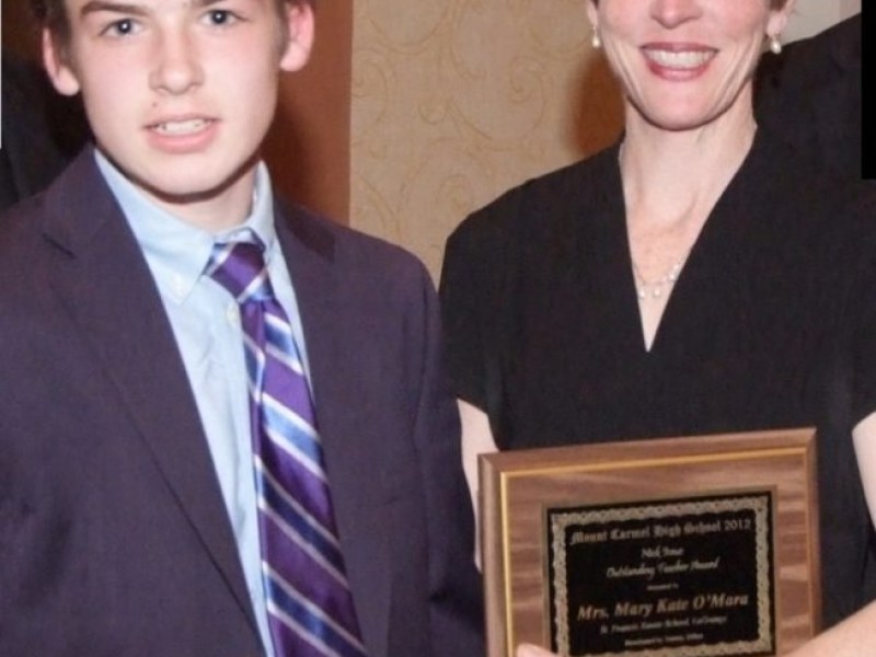 Saint Francis Xavier School teacher wins award La Grange, IL Patch