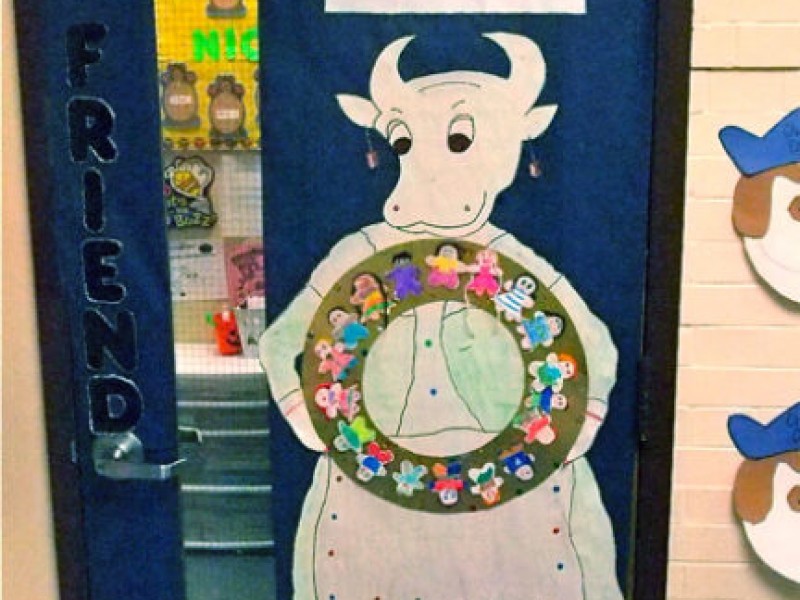 Students Decorate Classroom Doors For AntiBullying, Kindness Week