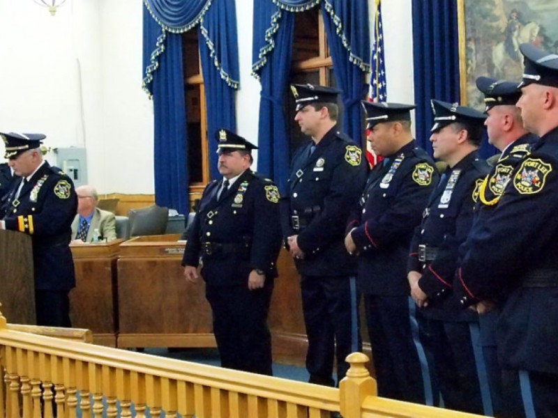 Fort Lee Police Honor Their Own, Others Fort Lee, NJ Patch